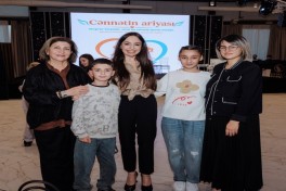 Лейла Алиева и Арзу Алиева приняли участие в концерте в рамках проекта «Ария рая»