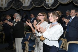 Первый вице-президент Мехрибан Алиева приняла участие в презентации спектакля «Чайка»-ФОТО 