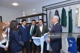В Баку состоялась церемония открытия Кыргызского торгового дома -ФОТО 