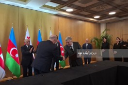 Между Азербайджаном и Грузией подписаны двусторонние документы -ФОТО 