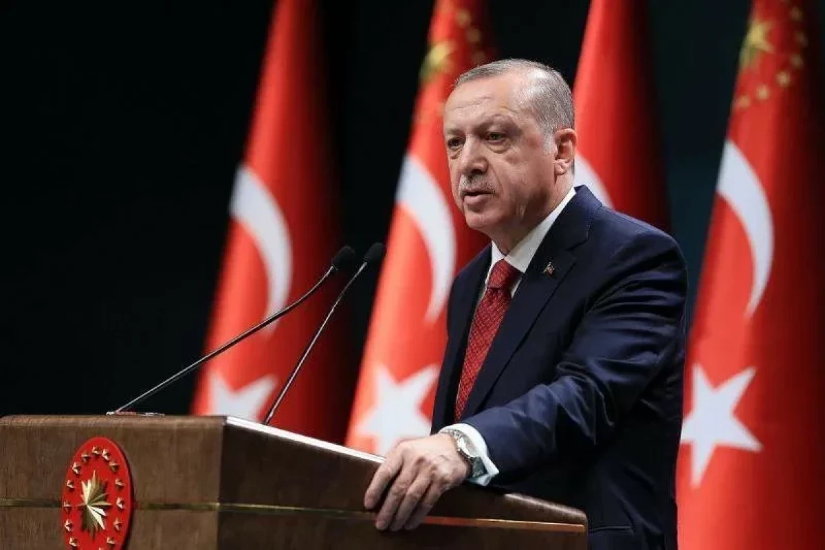 Президент Турции Реджеп Тайип Эрдоган