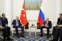 Эрдоган встретился с Путиным в Бишкеке -ОБНОВЛЕНО 