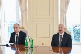 Президент Ильхам Алиев принял Генерального прокурора Китая