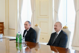 Президент Ильхам Алиев принял Генерального прокурора Китая