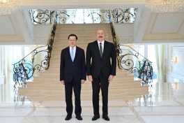 Президент Ильхам Алиев принял Генерального прокурора Китая