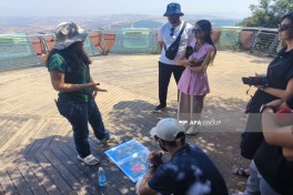 Азербайджанские журналисты побывали на израильско-ливанской границе — ФОТО 