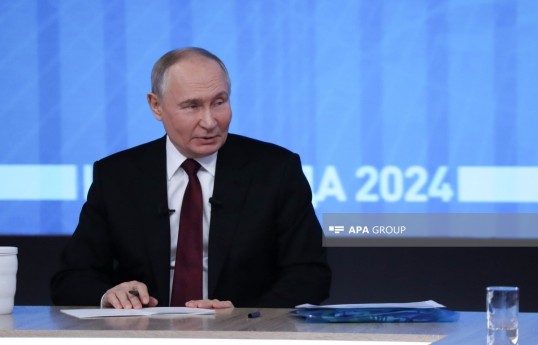 Президент России Владимир Путин