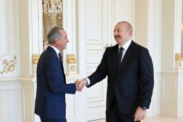 Президент Ильхам Алиев принял президента Парламентской ассамблеи ОБСЕ