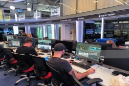 Азербайджанские журналисты посетили редакцию телеканала i24NEWS -ФОТО 