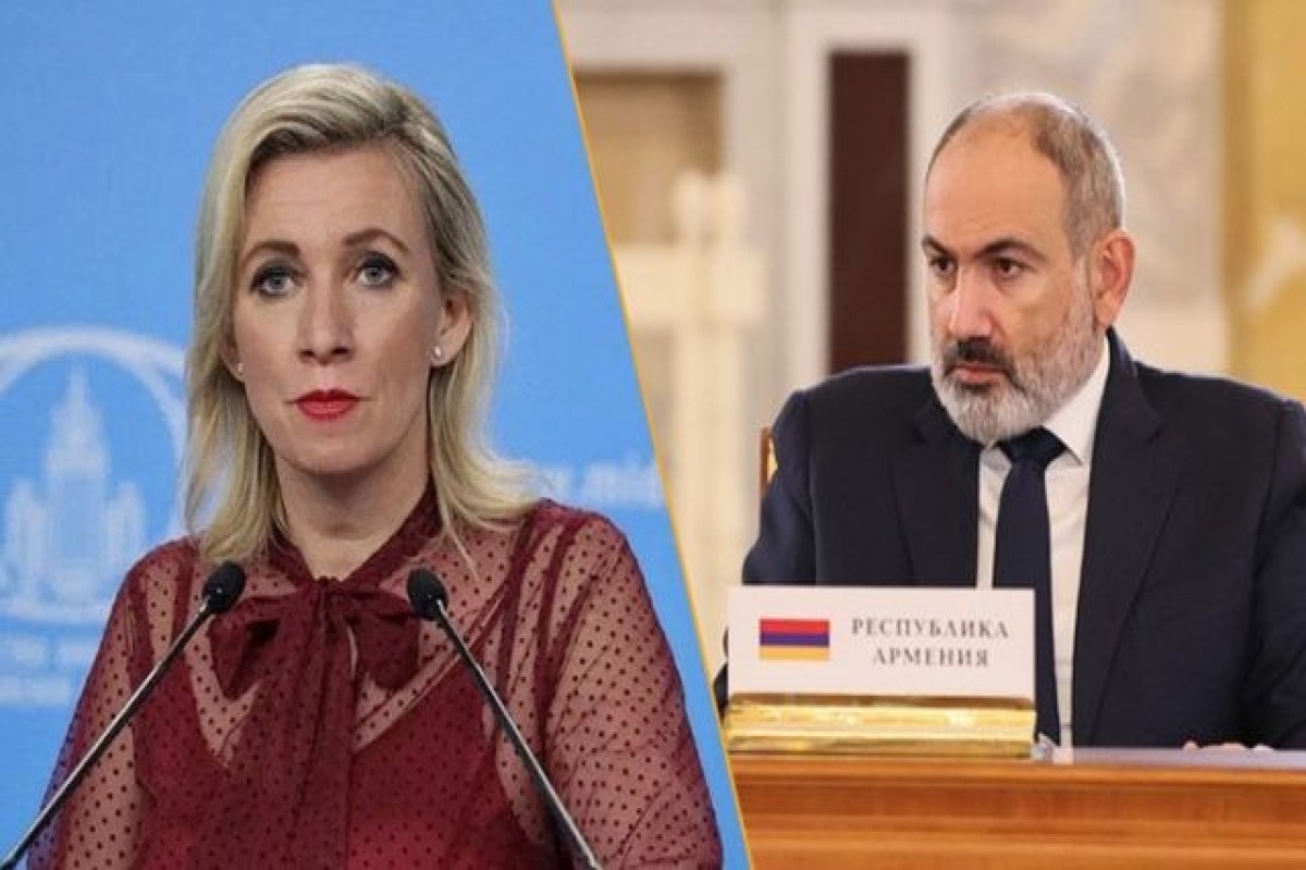 Официальный представитель МИД России Мария Захарова, Премьер-министр Армении Никол Пашинян