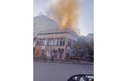 Пожар в ресторане в Хырдалане потушен