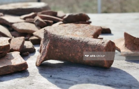 В ходе археологических раскопок в Ярдымлы обнаружены останки, относящиеся к IX–X векам до нашей эры-ФОТО 