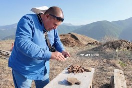 В ходе археологических раскопок в Ярдымлы обнаружены останки, относящиеся к IX–X векам до нашей эры-ФОТО 