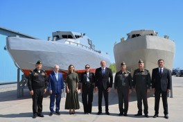 Президент Ильхам Алиев посетил Военно-морские силы -ФОТО 