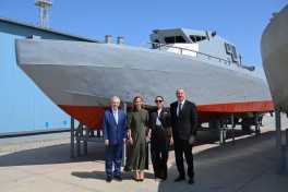Президент Ильхам Алиев посетил Военно-морские силы -ФОТО 