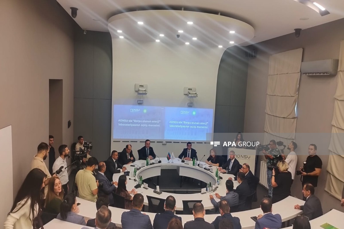 В Баку открылась современная лаборатория возобновляемой энергетики — <span class="red_color">ФОТО