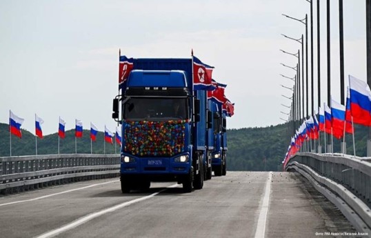 Между Россией и Северной Кореей введен в эксплуатацию автомобильный мост