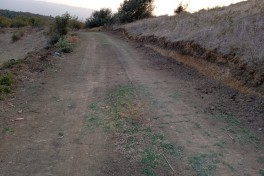 В Джалилабадском районе во время строительства дороги обнаружены древние предметы — ФОТО 
