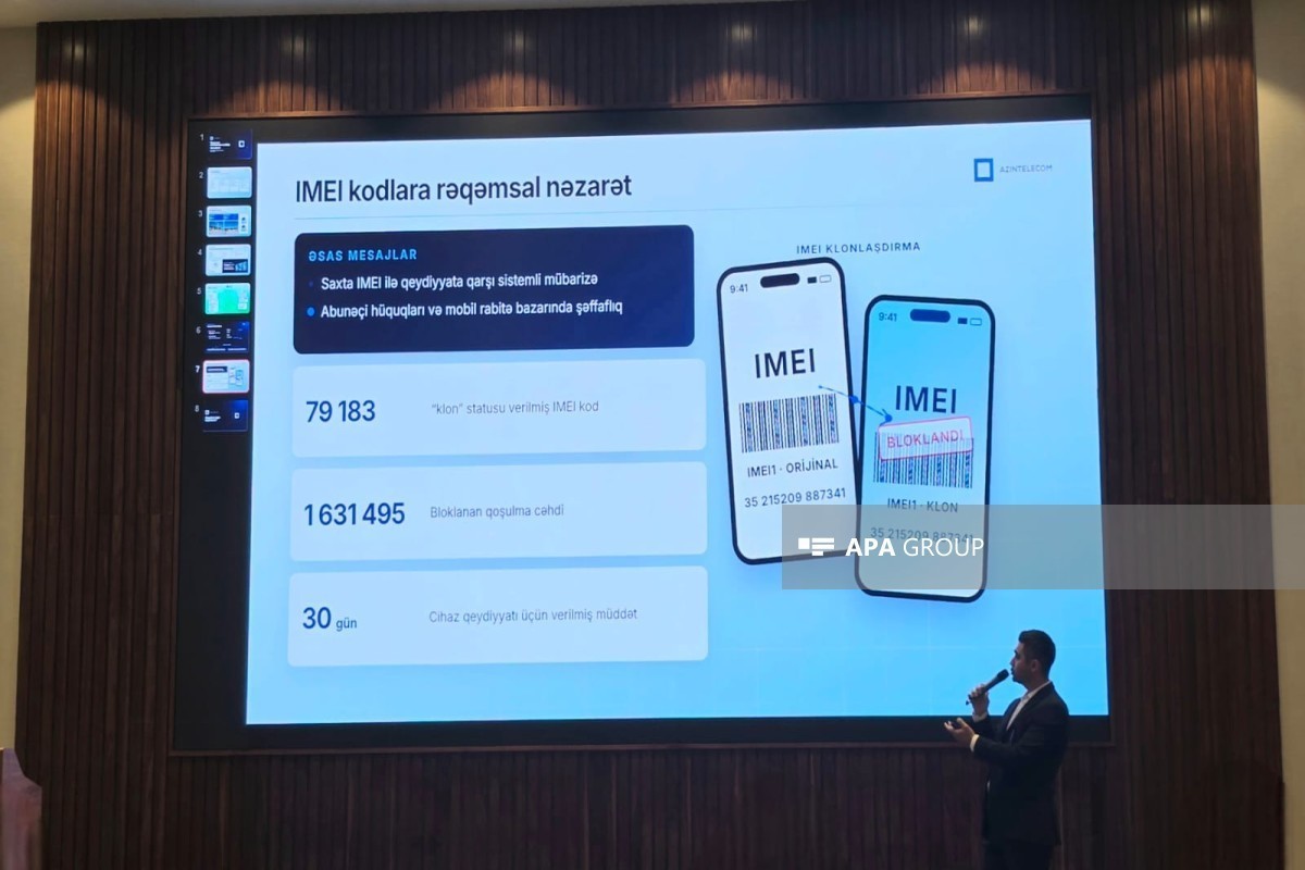 AzInTelecom: Более 79 тысяч IMEI-кодов получили статус «клон»