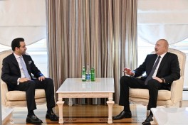 Президент Ильхам Алиев принял генерального секретаря Мусульманского совета старейшин