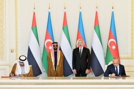 Президент Ильхам Алиев принял советника по нацбезопасности ОАЭ