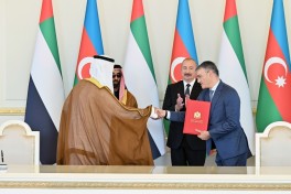 Президент Ильхам Алиев принял советника по нацбезопасности ОАЭ