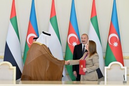 Президент Ильхам Алиев принял советника по нацбезопасности ОАЭ