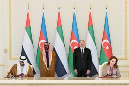 Президент Ильхам Алиев принял советника по нацбезопасности ОАЭ