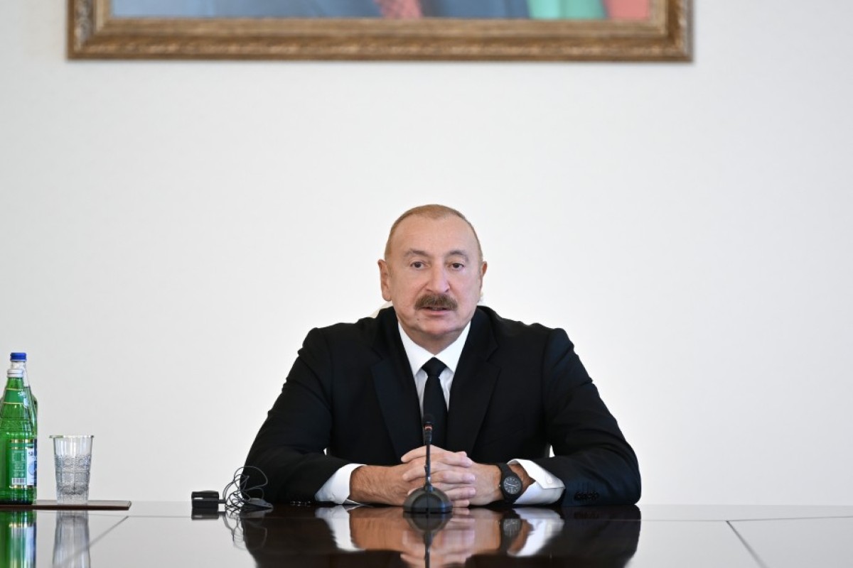 Президент Ильхам Алиев