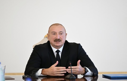 Президент Ильхам Алиев