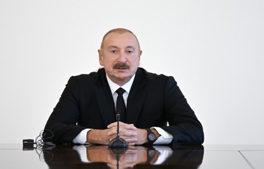Президент Ильхам Алиев