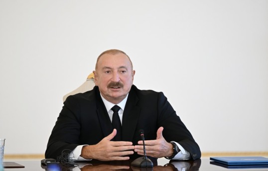 Президент Ильхам Алиев