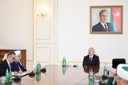 Президент Ильхам Алиев принял участников международных конференций, проходящих в Баку-ОБНОВЛЕНО -ФОТО 