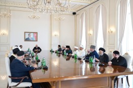 Президент Ильхам Алиев принял участников международных конференций, проходящих в Баку-ОБНОВЛЕНО -ФОТО 