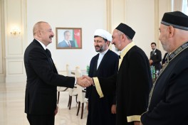 Президент Ильхам Алиев принял участников международных конференций, проходящих в Баку-ОБНОВЛЕНО -ФОТО 