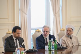 Президент Ильхам Алиев принял участников международных конференций, проходящих в Баку-ОБНОВЛЕНО -ФОТО 