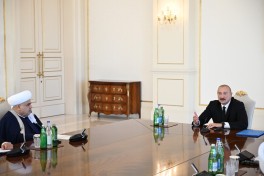 Президент Ильхам Алиев принял участников международных конференций, проходящих в Баку-ОБНОВЛЕНО -ФОТО 