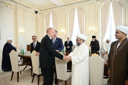 Президент Ильхам Алиев принял участников международных конференций, проходящих в Баку-ОБНОВЛЕНО -ФОТО 
