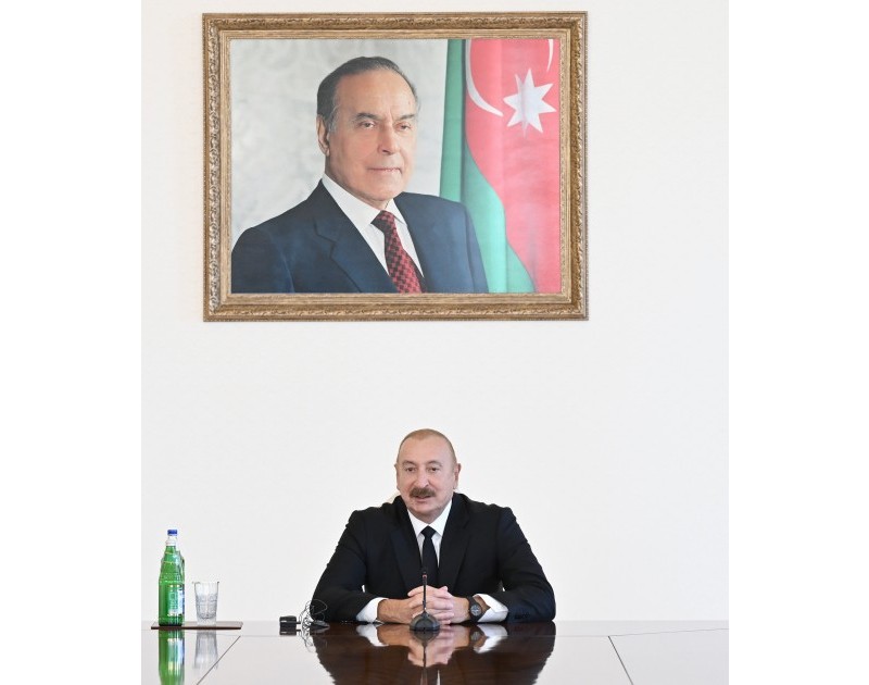 Президент Ильхам Алиев принял участников международных конференций, проходящих в Баку-ОБНОВЛЕНО -ФОТО 