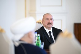 Президент Ильхам Алиев принял участников международных конференций, проходящих в Баку-ОБНОВЛЕНО -ФОТО 