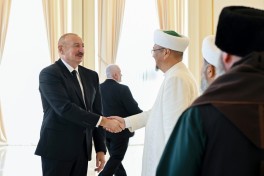 Президент Ильхам Алиев принял участников международных конференций, проходящих в Баку-ОБНОВЛЕНО -ФОТО 