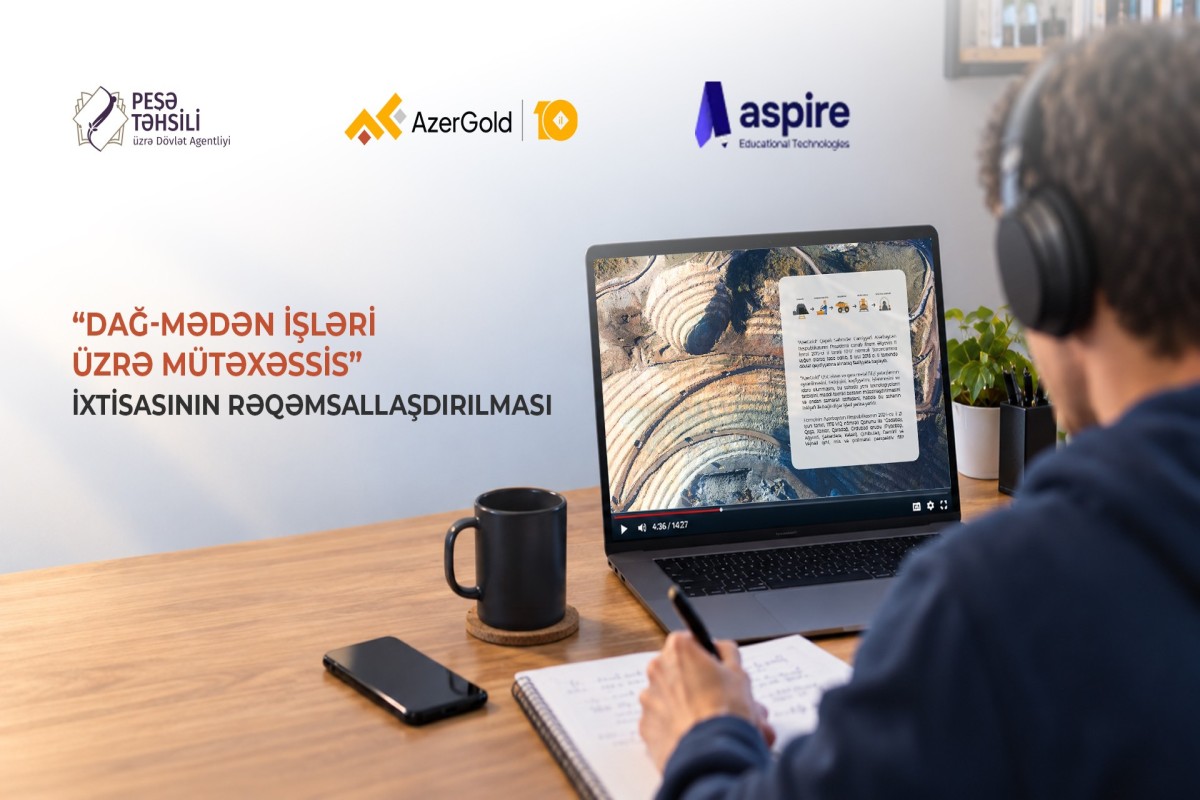 «AzerGold» поддержит цифровизацию профессионального образования в горнодобывающей сфере