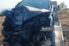 В Гёйгёле перевернулся автомобиль, пострадали три человека -ОБНОВЛЕНО 
