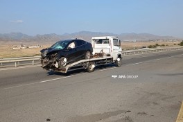 В Гёйгёле перевернулся автомобиль, пострадали три человека -ОБНОВЛЕНО 