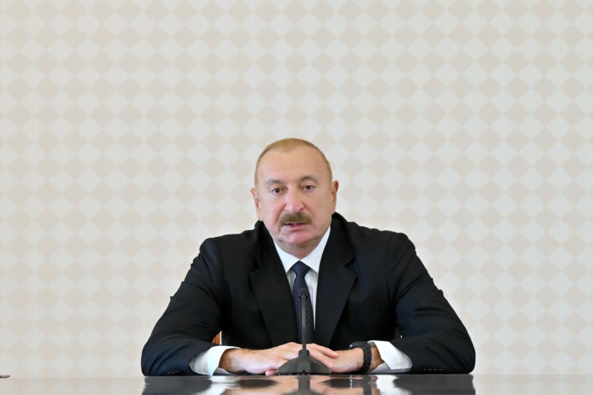 Президент Ильхам Алиев