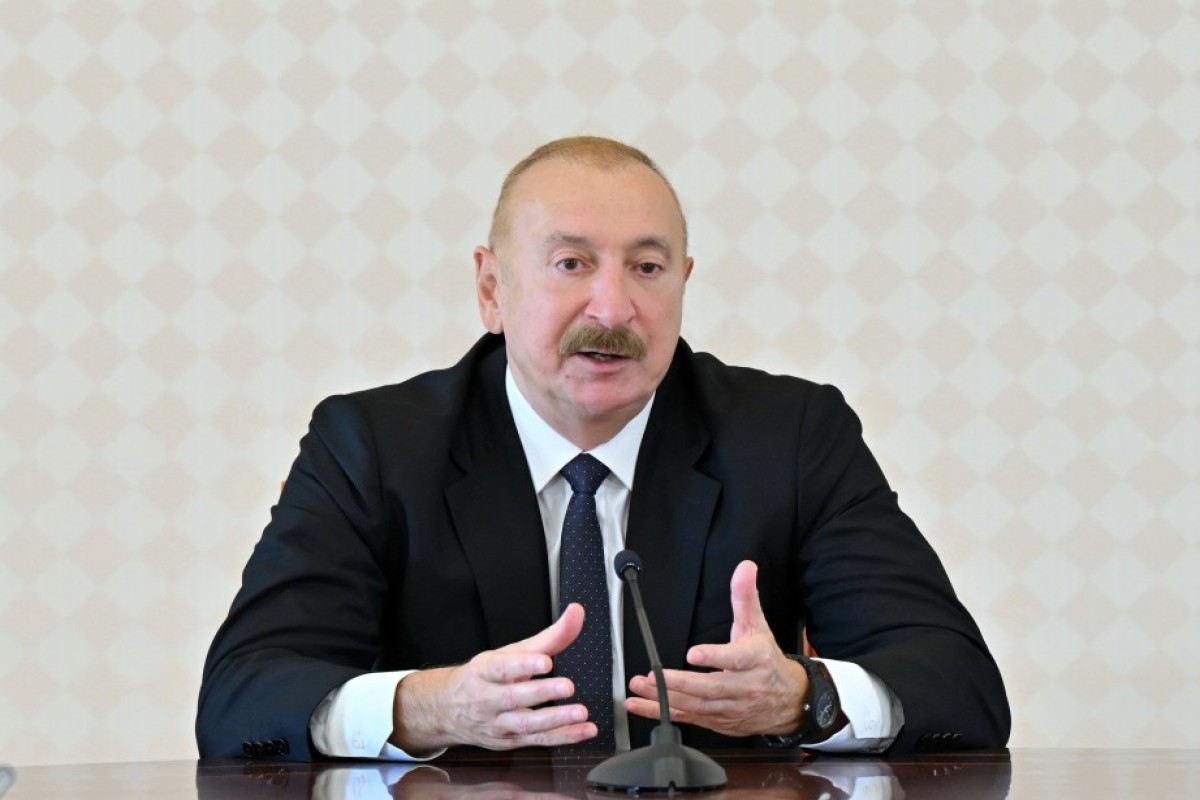 Президент Ильхам Алиев