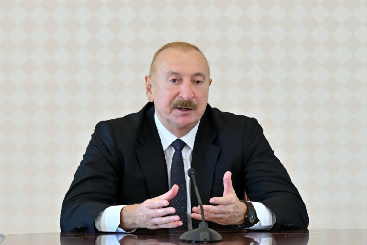 Президент Ильхам Алиев