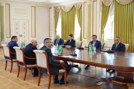 Президент Ильхам Алиев принял руководителей структур безопасности стран-членов ОТГ