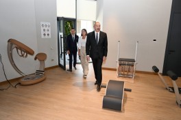 Президент Ильхам Алиев принял участие в открытии комплекса Meysari Grand Hotel & SPA в Шамахы -ОБНОВЛЕНО 