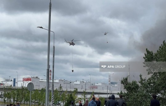Рынок «Садовод» в Москве, где работают и азербайджанцы, подвергся атаке беспилотников